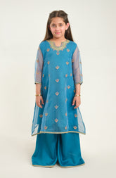Blue Topaz 2 Piece Suit-KPL634424
